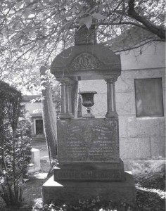 Grave of David and Julia Oppenheimer, Salem Fields Cemetery, Brooklyn